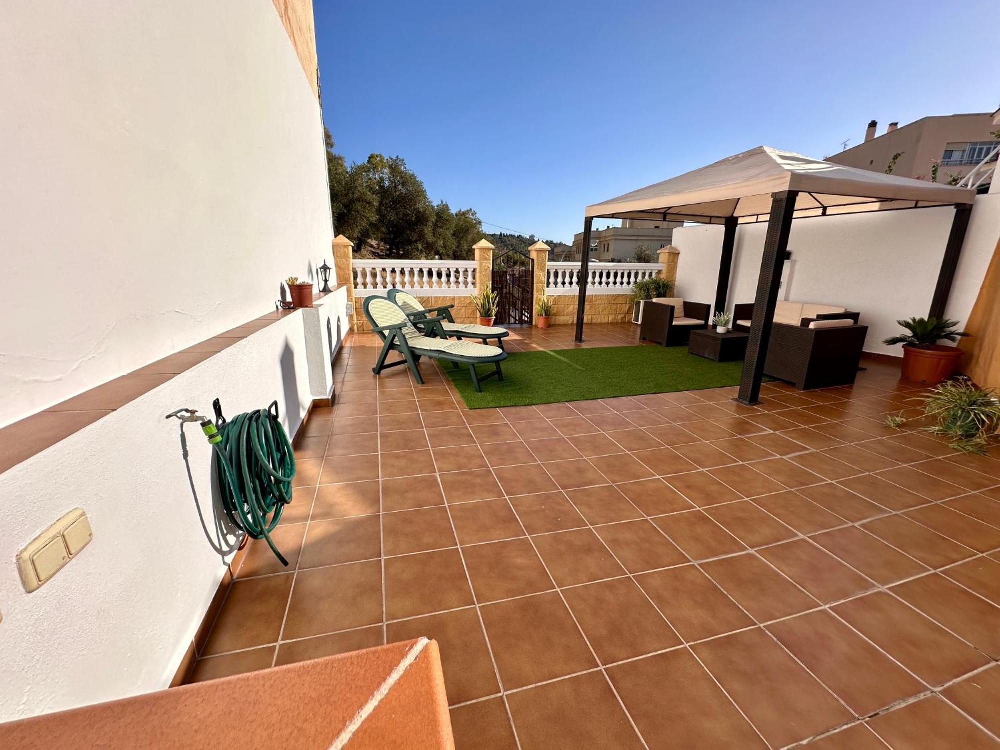 The House In Toquero Solarium Views To The Alcazaba Villa Málaga Eksteriør bilde