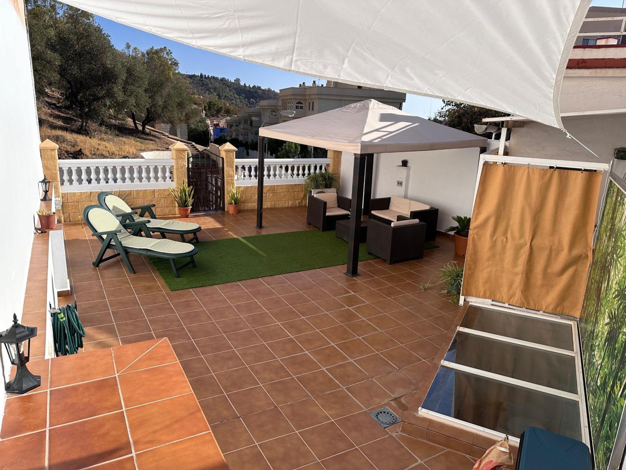 The House In Toquero Solarium Views To The Alcazaba Villa Málaga Eksteriør bilde
