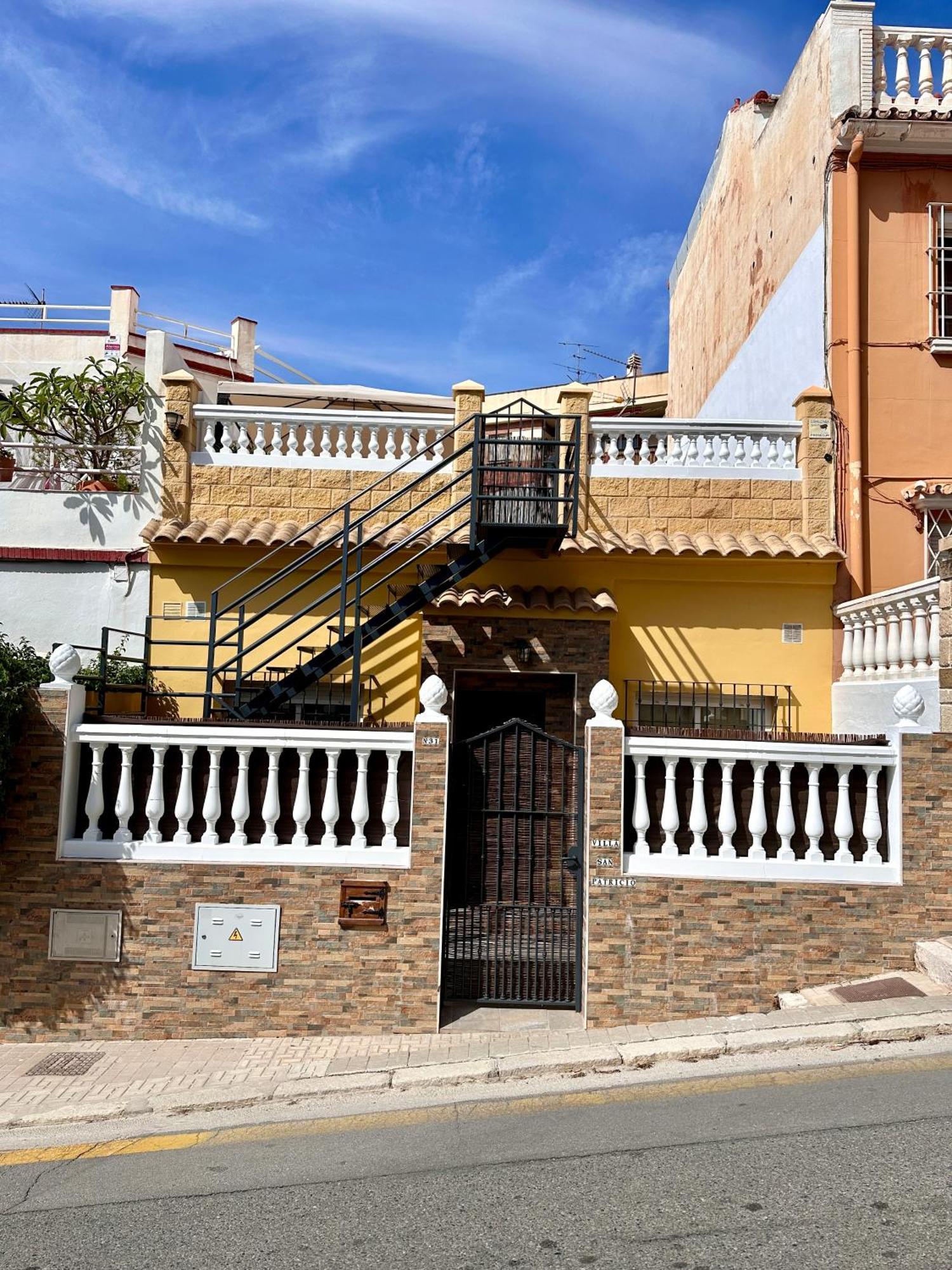 The House In Toquero Solarium Views To The Alcazaba Villa Málaga Eksteriør bilde
