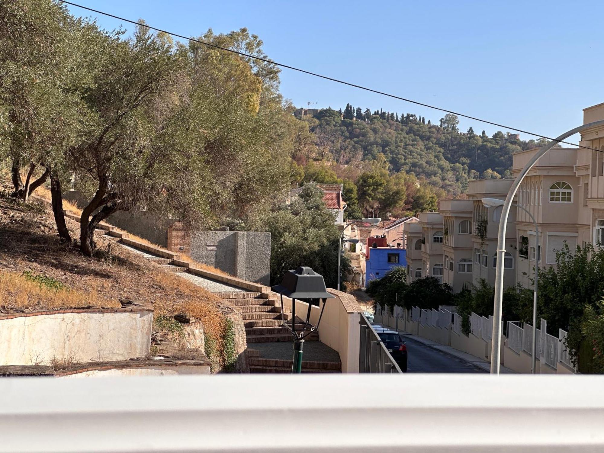 The House In Toquero Solarium Views To The Alcazaba Villa Málaga Eksteriør bilde