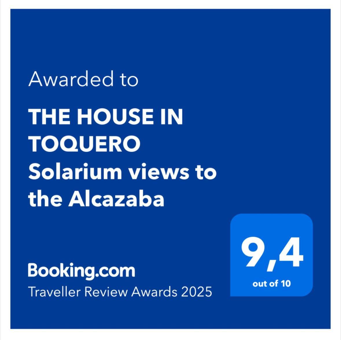 The House In Toquero Solarium Views To The Alcazaba Villa Málaga Eksteriør bilde